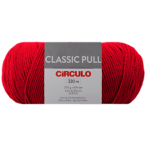 Fio Classic Pull Cor 3955 Com 330 Metros 100% Acrílico Círculo