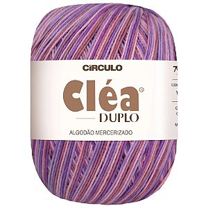 Linha Cléa Duplo Cor 9921 Frapê de Uva 150g Com 508 Metros Círculo