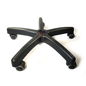 Estrela em Aço com Capa Injetada Frisokar Preta Com Rodizios Silicone