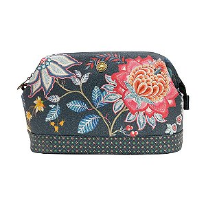 Necessaire Grande Flower Festival Azul - Bags Collection