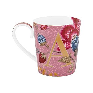 Caneca "A" Rosa - Alphabet Mugs