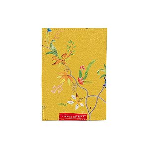 Porta Passaporte Petites Fleurs Amarelo - Bags Collection