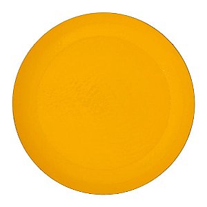 Bandeja Esmaltada Amarelo/Dourada Grande - Home Accessories