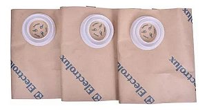 Kit 3 Saco Aspirador Po Electrolux Flex 1400w AQP10 Original