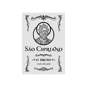 Livro São Cipriano O Bruxo - Capa De Aço