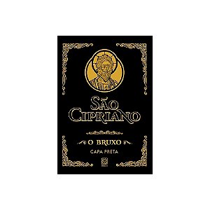 Livro São Cipriano O Bruxo - Capa Preta