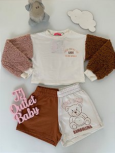 Conjunto Blusa e Shorts Bambollina