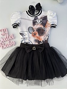 Conjunto Body e Saia YOYO