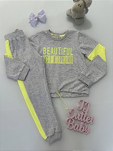 Conjunto Blusa e Calça Petit Cherie
