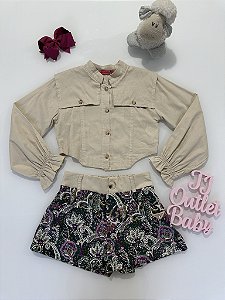 Conjunto Blusa e Shorts Bambollina