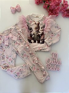 Conjunto Blusa e Calça YOYO