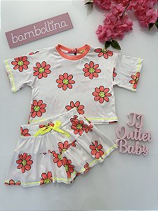 Conjunto Blusa e Shorts Bambollina