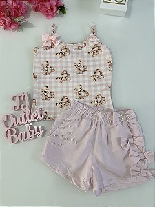 Conjunto Regata e Shorts YOYO
