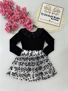 Conjunto Body e Saia Bambollina