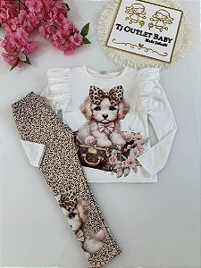 Conjunto Blusa e Calça YOYO