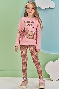 Conjunto Blusa e Calça kukiê