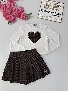 Conjunto Blusa e Shorts Bambollina