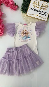 Conjunto Blusa e Saia Cínti