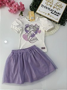 Conjunto Blusa e Saia Bimbi