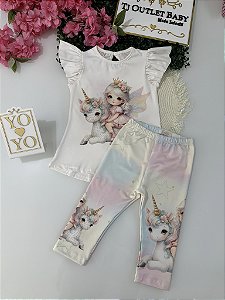 Conjunto Blusa e Capri YOYO