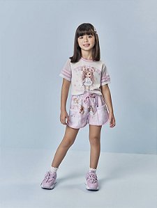 Conjunto Blusa e Shorts Cinti