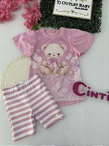 Conjunto Blusa e Shorts Cinti