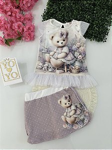 Conjunto Blusa e Saia YOYO