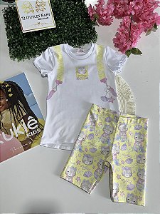 Conjunto Blusa e Shorts Kukiê