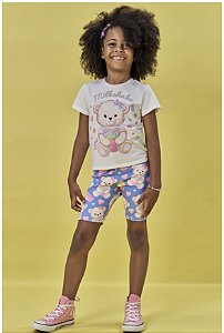 Conjunto Blusa e Shorts Kukiê