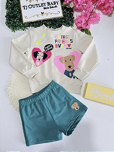 Conjunto Blusa e Shorts Bimbi