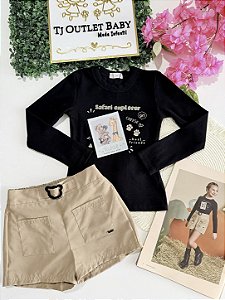 Conjunto Blusa e Shorts Kukiê