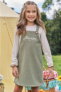 Conjunto Blusa e Salopete Kukiê