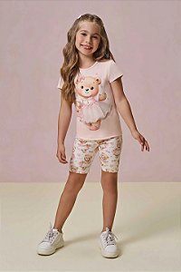 Conjunto Blusa e Shorts Infanti