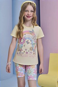 Conjunto Blusa e Shorts Infanti
