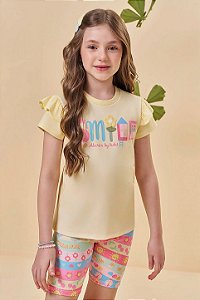 Conjunto Blusa e Shorts Kukiê