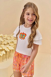 Conjunto Blusa e Shorts Kukiê