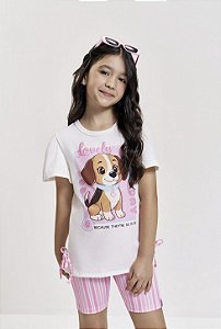 Conjunto Blusa e Shorts Cinti