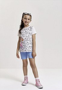 Conjunto Blusa e Shorts Cinti
