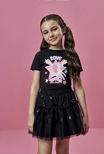 Conjunto Blusa e Saia Cinti