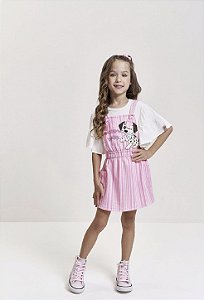 Conjunto Jardineira e Blusa Cinti