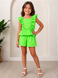Conjunto Blusa e Shorts Mon Sucré