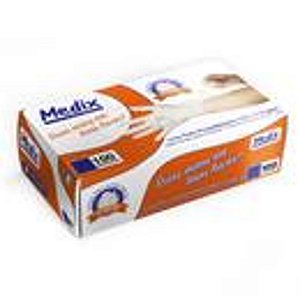 Luva de Procedimento Látex Com Pó 100 un - Medix