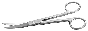 TESOURA CIRURGICA 17cm Curva Fina Fina - 6B Invent Germany