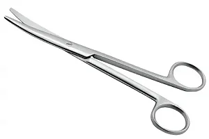 Tesoura Mayo Curva Inox 14CM - 6B Invent Germany