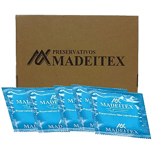 Preservativo Não Lubrificado 144 Unidades - Madeitex