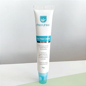 Creme Pro Unha Fortalecedor de Unhas Tea Tree Cram Bisnaga 30g