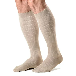 Meia Sigvaris Masculina 192 Actitud 20-30 mmHg Caqui Média Compressão