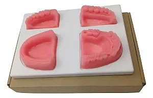SIMULADOR DE PELE TREINAMENTO DE SUTURA DENTAL - SUPERMEDY