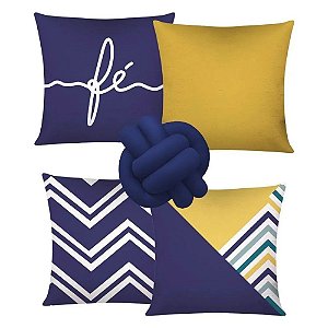 Kit 04 Almofada Cheias Decorativas