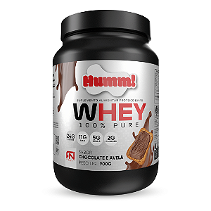 Whey 100% Pure Humm! Chocolate e Avelâ